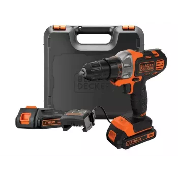 Black & Decker MT218KB gręžtuvas 800 aps./min. Juoda, Oranžinė 1.46 kg
