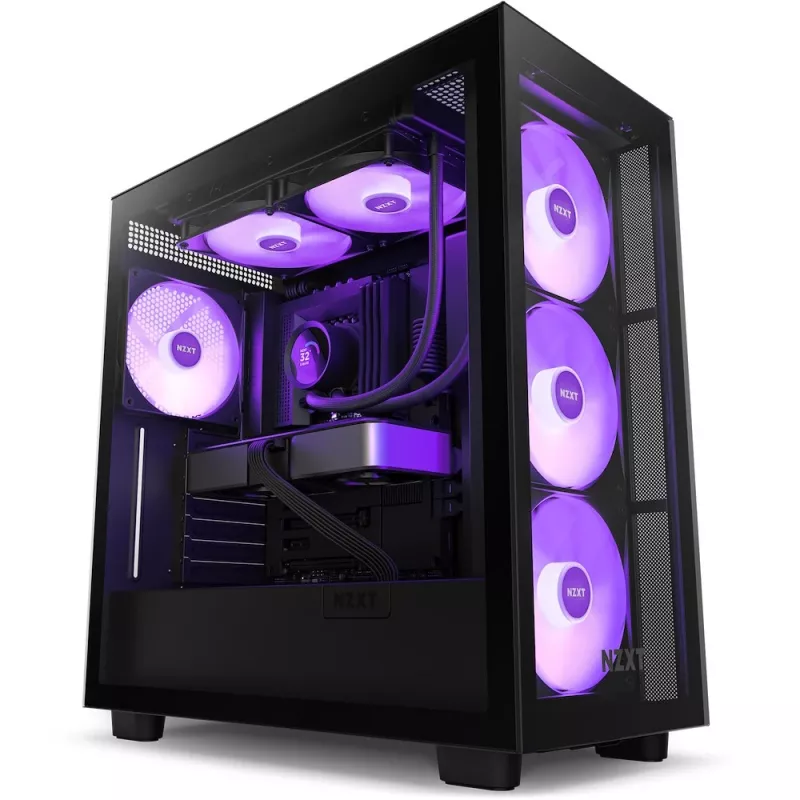 Vandens aušintuvas NZXT Kraken 280 RGB 14 cm Juodas