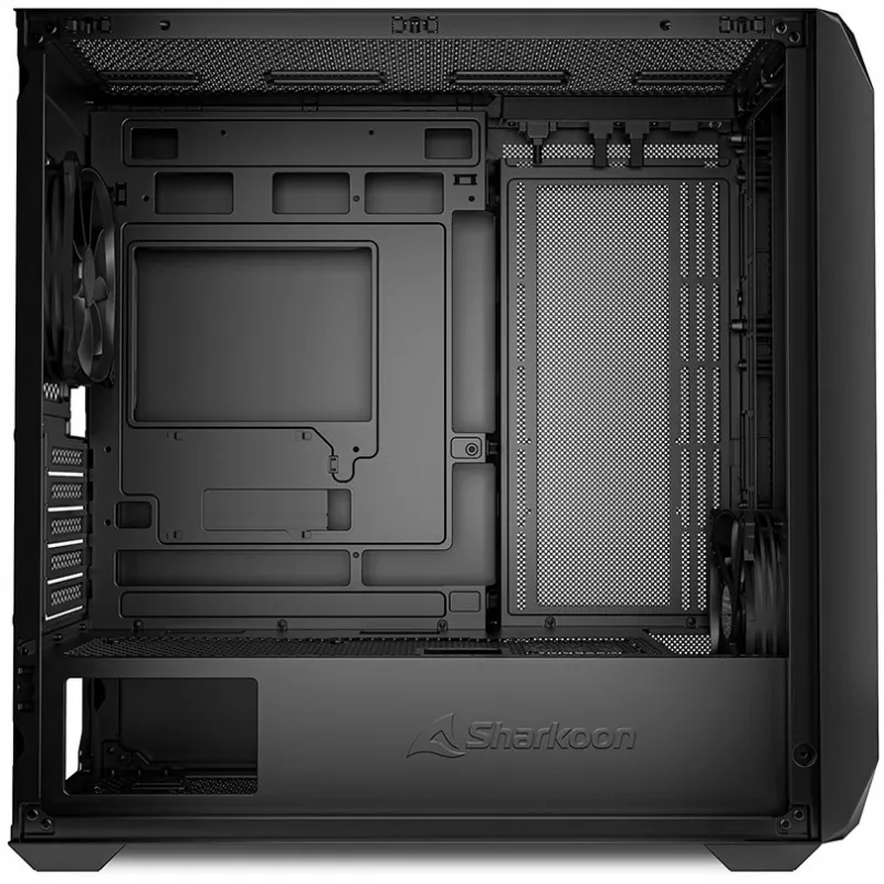 Sharkoon MK3 Black Micro-Tower korpusas, juodas