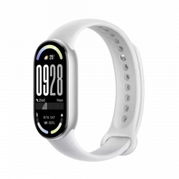 Išmanioji apyrankė Xiaomi Smart Band 10 sidabrinė AMOLED BT