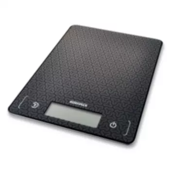 HERDEGEN Soehnle Page Comfort Mosaic Black virtuvinės svarstyklės – 10 kg, 1 g tikslumas, LCD, 229×191×20 mm