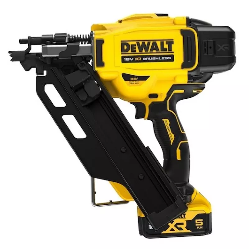 Pneumatinis vinys kalimo pistoletas DeWalt DCN930P2-QW belaidis bešepetinis, 30° kampu