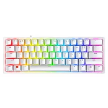 Razer Huntsman V3 Pro Mini žaidimų klaviatūra USB balta optiniai jungikliai RGB LED