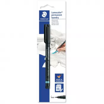 Permanentinis žymeklis Staedtler Lumocolor juodas 0,6 mm