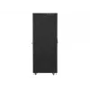 LANBERG 19 37U 800x1000 Laisvai stovintis spintos korpusas su perforuotomis durimis ir LCD ekranu (FlatPack) juoda