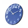 NeXtime 3077bl 3D sieninis laikrodis, Ø39.5 cm, mėlynas/baltas