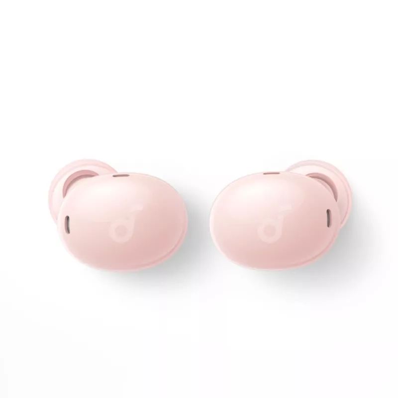 Belaidės ausinės Anker A30i – intraauralinės, Bluetooth, rožinės, skirtos pokalbiams, muzikai ir sportui