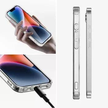 4smarts Premium - 360° apsaugos rinkinys - nugarėlė telefonui - suderinama su MagSafe - termoplastinis poliuretanas (TPU)