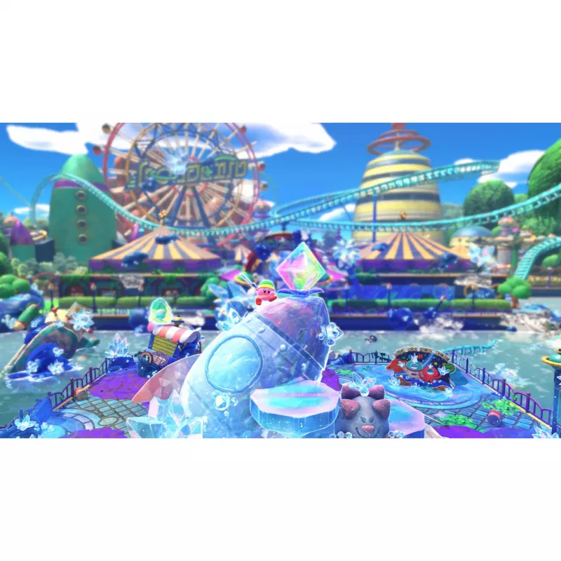 Kirby ir užmirštoji žemė + Žvaigždžių krištolo pasaulis (Nintendo Switch 2 leidimas)