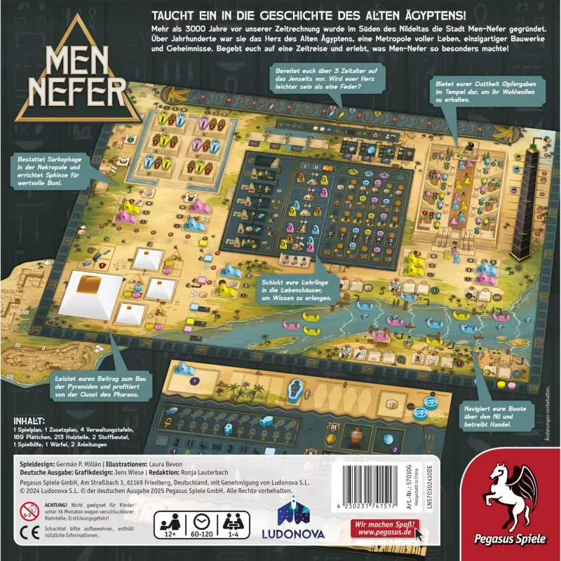 Men-Nefer, stalo žaidimas