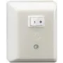 Rutenbeck SAR Ap – Relė su didele srove – 1 jungiklis – 8 A – AC 230 V – Perlų balta RAL 1013 (50010102)