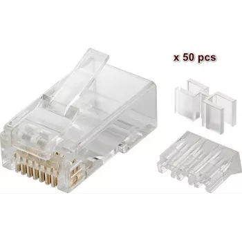 Microconnect KON505-50 peršviečiama RJ45 jungtis