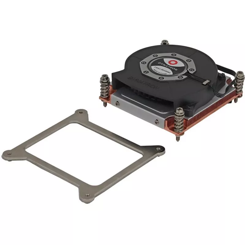Inter-tech 88885583 Server Black procesoriaus aušintuvas