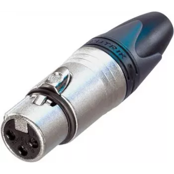 Neutrik XX Series NC3FXX – Garso kištukas – 2,5 mm² – XLR3 (balta)