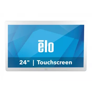 Elo Touch Solutions 03-Series 61 cm (24 inch) liečiamasis monitorius, Projected Capacitive, 10 taškų, Full HD, USB, komplektas (USB), baltas, 16:9