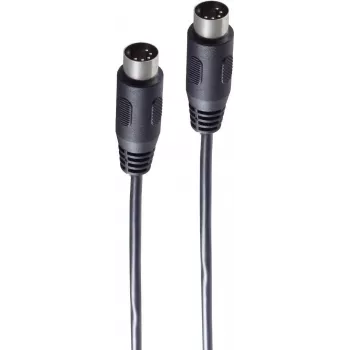 shiverpeaks BS10004 garso laidas 2,5 m DIN (5 kontaktų) juodas