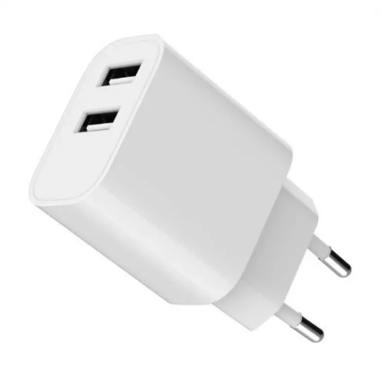 Gembird TA-UC-2A12-01 USB įkroviklis 2×USB 2.4A 24W baltas