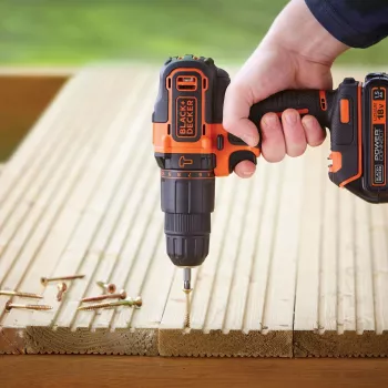 Belaidis smūginis gręžtuvas BLACK+DECKER BCKSB04