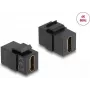DeLOCK Keystone Modulis HDMI motina į HDMI motina juodas 87875