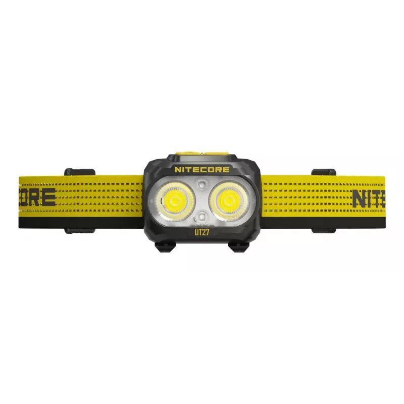 Nitecore UT27 MCT juodos/geltonos spalvos LED priekinė lemputė