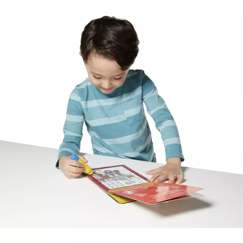 Melissa & Doug Water WOW! Vehicles – daugkartinis vandens spalvinimo bloknotas