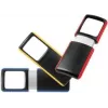 Rankinis lauko didinamasis stiklas WEDO 271 741505 su LED šviesa, geltonas