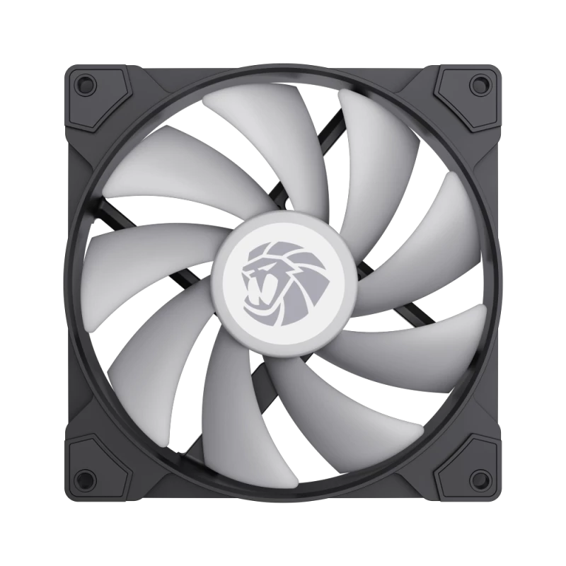 Gamemax FN14A-S5 140 mm korpuso ventiliatorius juodas