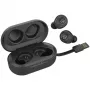 JLab JBuds Air belaidės ausinės į ausis Bluetooth USB Type-A juodos (IEUEBJBUDSAIRRBLK82)
