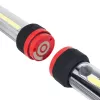 Maclean MCE230 COB LED XXL 2X dirbtuvės lempa su magnetu ir kabliu, 1200 liumenų, dviem režimais