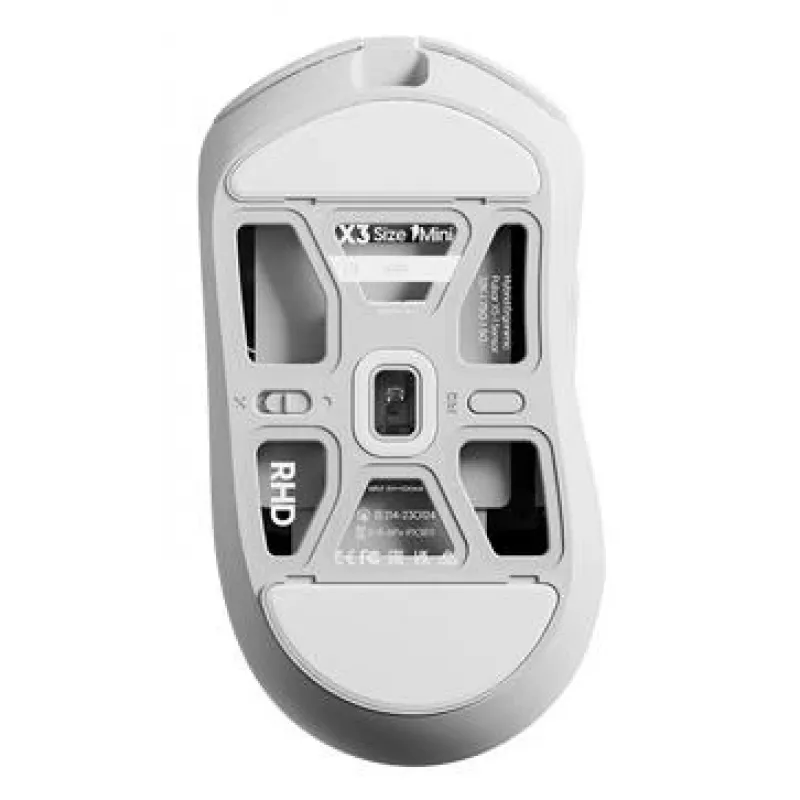 Pulsar X3/SIZE1 balta belaidė optinė pelė PX3R12