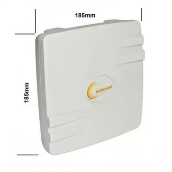 ALLNET ANT-24-1T1R-PATCH-185 kryptinė antena, 9 dBi, dviguba poliarizacija, 2,4 GHz