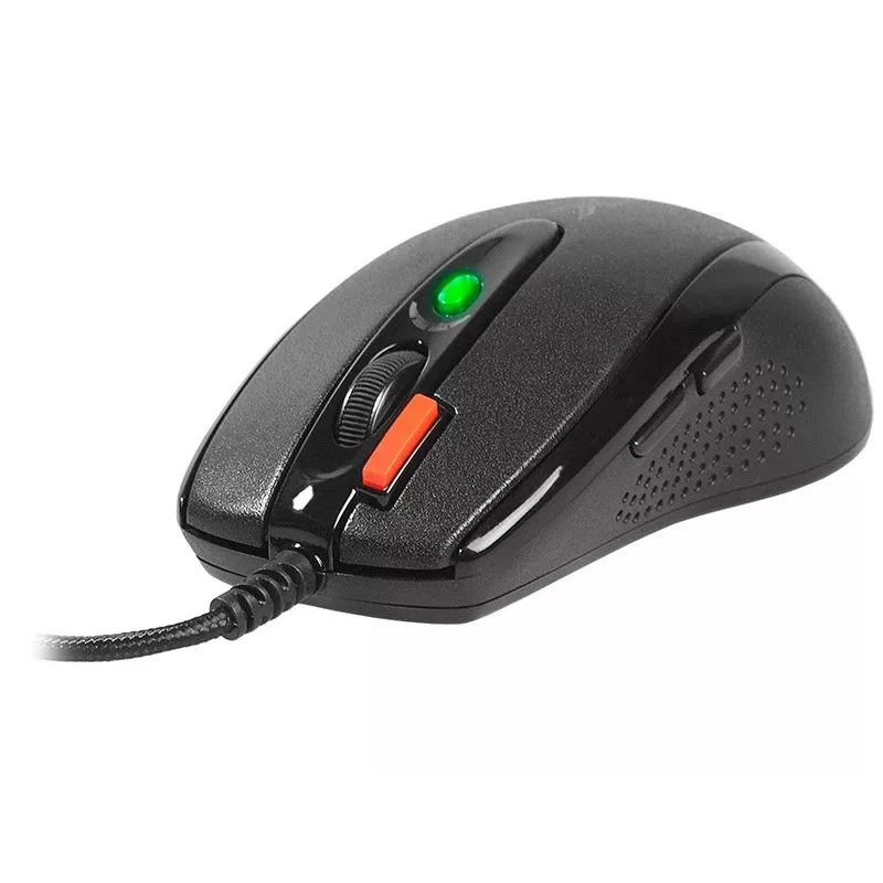 Žaidimų pelė A4Tech X-7120 USB Type-A ambidekstrinė 2000 DPI, 3 ms, laidinė, juoda