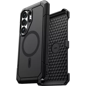 UAG Urban Armor Gear rinkinys: Trooper dėklas su magnetiniu moduliu ir laikikliu | Samsung Galaxy S26 Ultra | matinė juoda | 2145461BV01