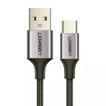 Ugreen USB-A/USB-C QC 3.0 3A 2m US288 laidas (pilka spalva)