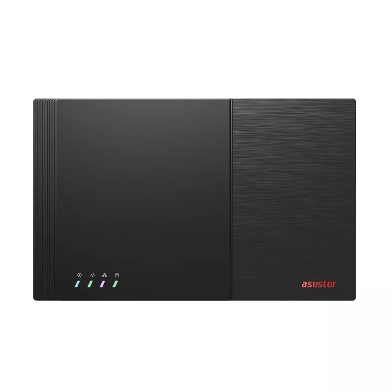 Asustor FS6712X NAS / saugojimo serveris kompaktiškas Intel® Celeron® N5105 4 GB DDR4 0 TB Juodas