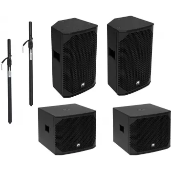 Aktyvių PA kolonėlių rinkinys Omnitronic AZX M, 2000 W