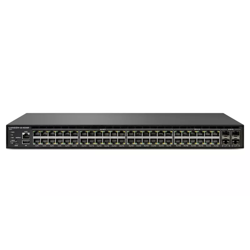 Valdomas jungiklis Lancom Systems GS-4554XP L3 2.5G Ethernet 54 prievadai PoE