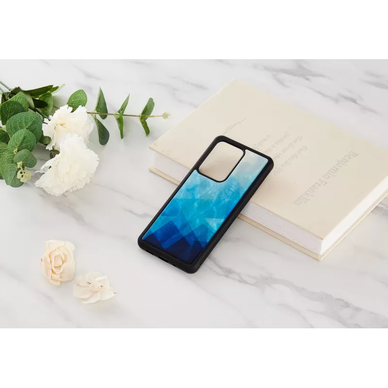 Apsauginis dėklas iKins Samsung Galaxy S20 Ultra, mėlynas ežeras/juodas