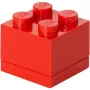 Lego Lunch Container Mini 4 Red 4011 (40111730) – Originalus ROOM COPENHAGEN priešpiečių indas