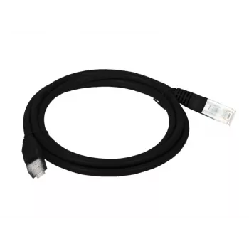 A-LAN KKU5CZA0.5 tinklo kabelis Juodas 0.5 m Cat5e U/UTP (UTP)
