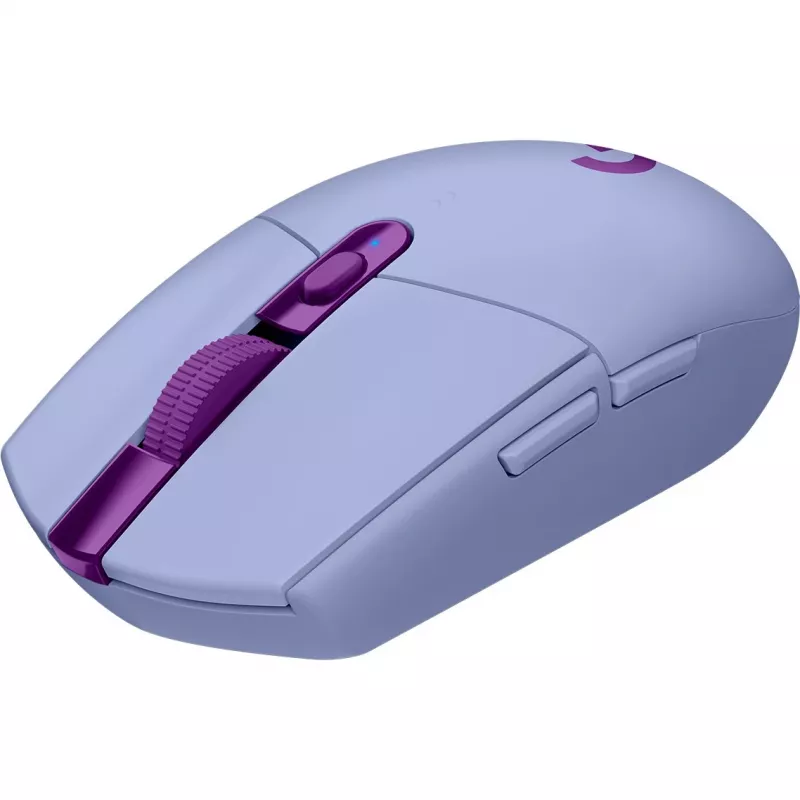 Logitech G305 LIGHTSPEED belaidė žaidimų pelė - alyvinė