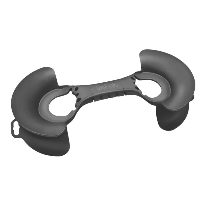Kabelių organizatorius LogiLink KAB0068 Universal Black, polipropilenas, 1 vnt.