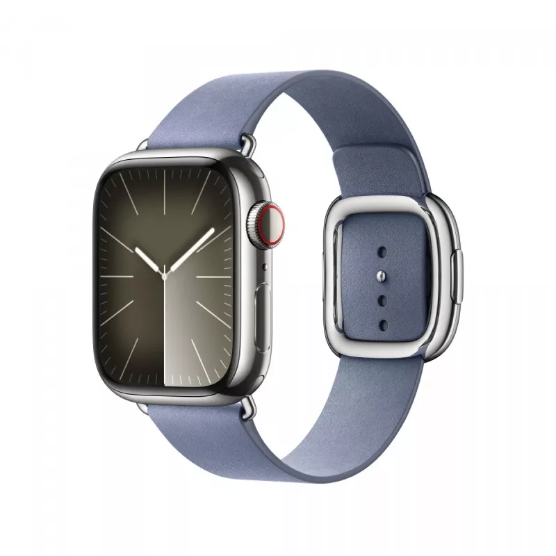 Apple 41 mm dirželis Modern Buckle levandų mėlynos spalvos, vidutinio dydžio
