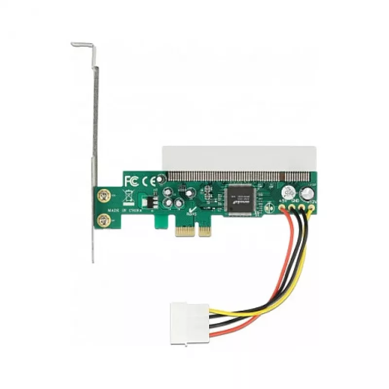 DeLOCK Riser Card PCI Express x1 į 1 x PCI 32 bitų 5 V lizdą (Asmedia)