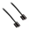 SilverStone SST-CP11B Super žemo profilio SATA kabelis - 50 cm, juodas