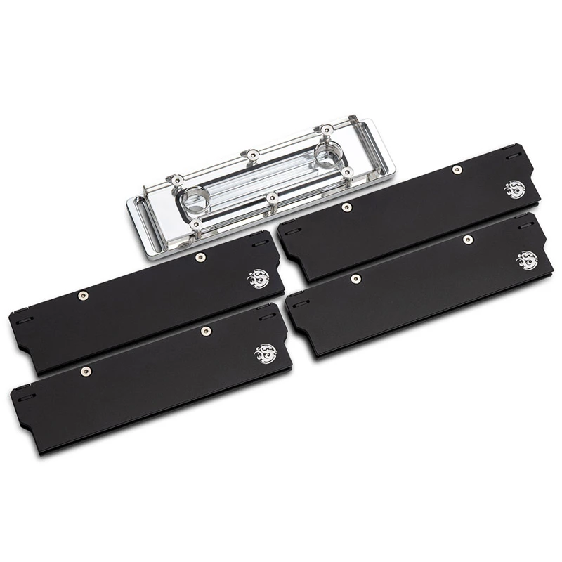 Bitspower Memory Cooler, DDR5, permatomas, dvipusis - 4 DIMMS