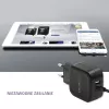 Qoltec 50190 Mobiliojo įrenginio įkroviklis iš tinklo, 3.4 A, USB, USB-C laidas