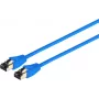 Tinklo kabelis ShiverPeaks S/CONN 08-41001 Mėlynas 0,25 m Cat8.1 F/FTP