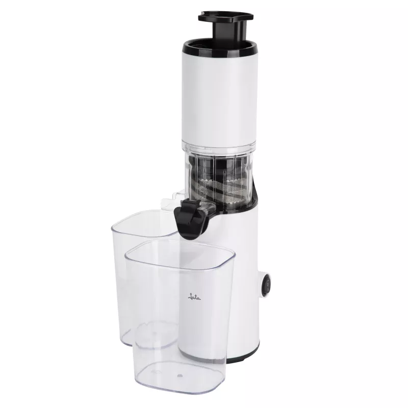 Lėtas sulčiaspaudė JATA JELI1201, 130 W, balta, 60 RPM, nerūdijančio plieno filtras