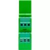 Shelly Pro Dimmer 2PM Įmontuojamas Mėlyna, Žalia, Pilka